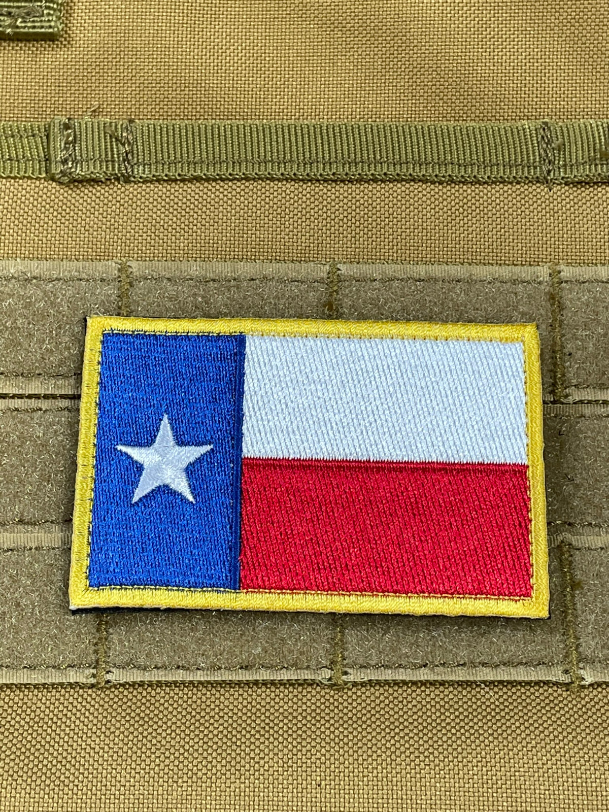 Teax Flag Patch Tactical Military Morale Hook Loop backed
