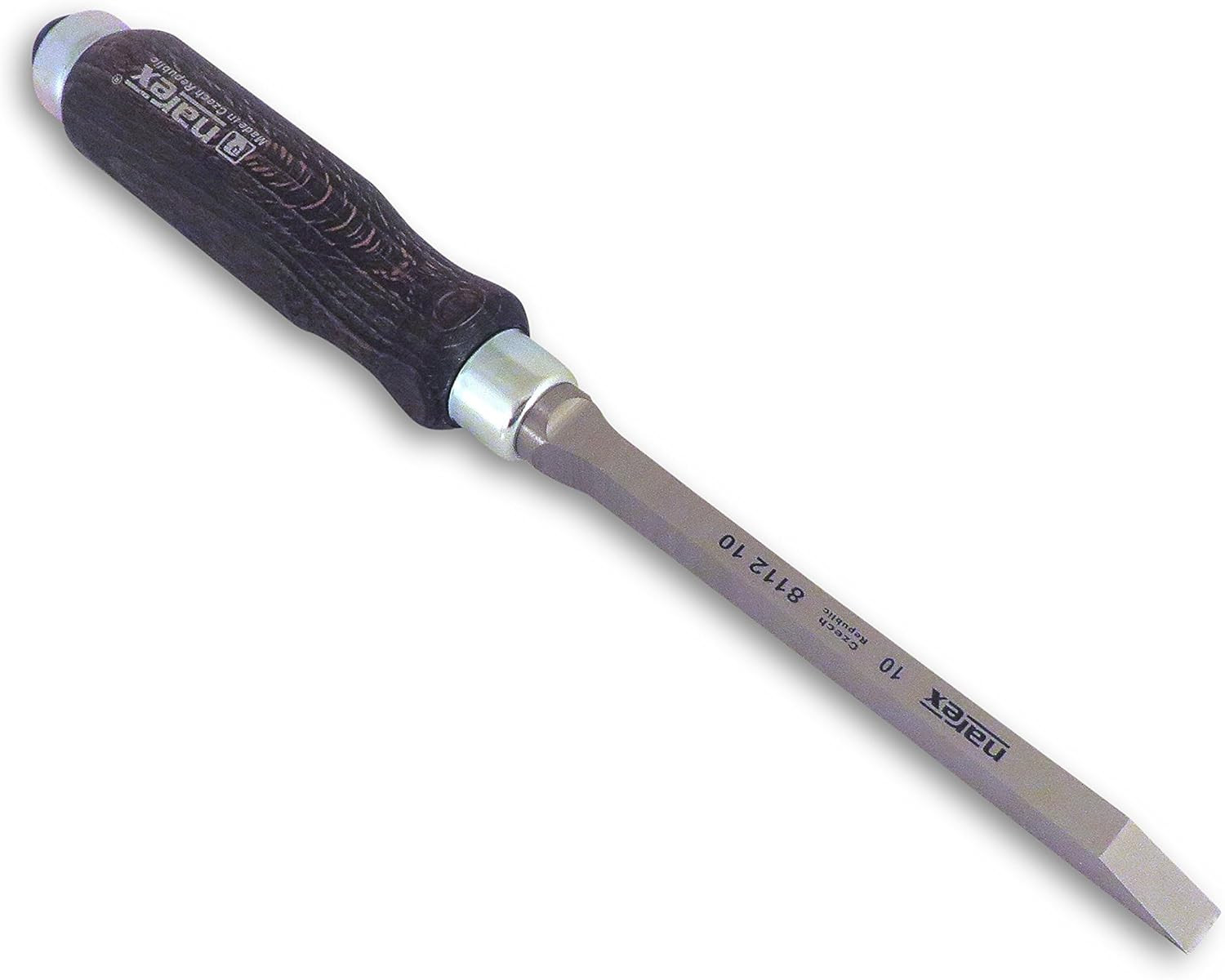 Czech Steel Professional Woodworking Cabinetmakers Mortise Chisel with Stained E