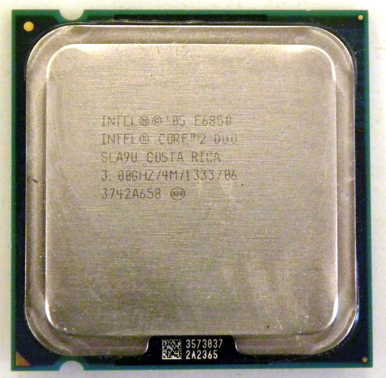 3.0 Ghz Intel Core 2 Duo E6850 4M-Cache 1333MHz-FSB CPU SLA9U LGA 775 Processor