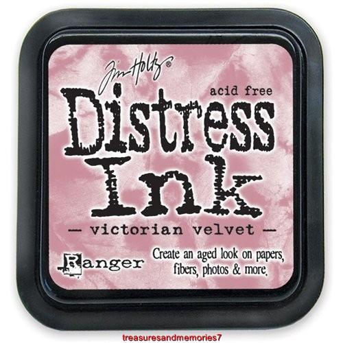 Tim Holtz DISTRESS Ink Pad Ranger VICTORIAN VELVET Stamps