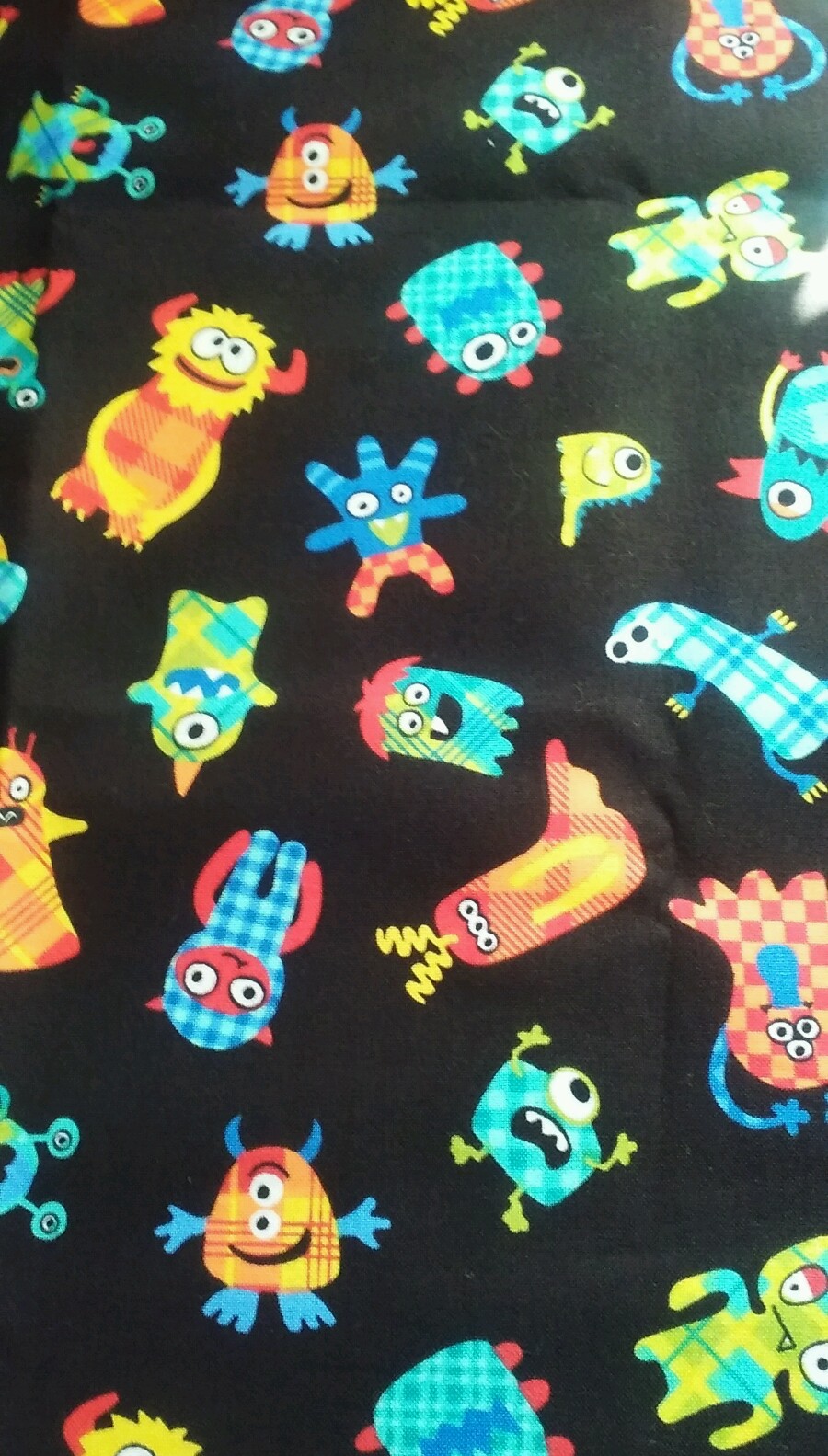 Monsters All Over pillowcase standard size
