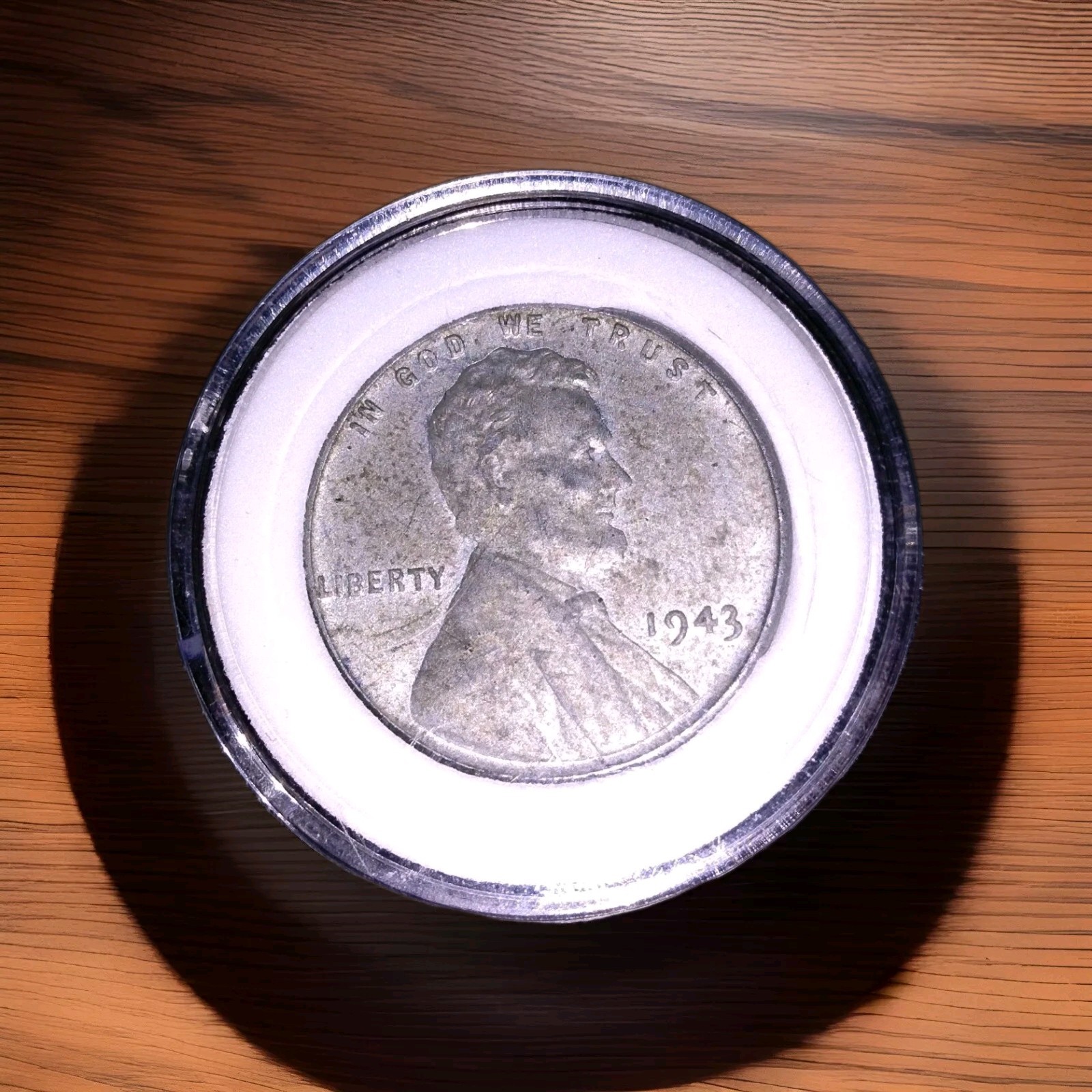 1943 steel penny no mint mark