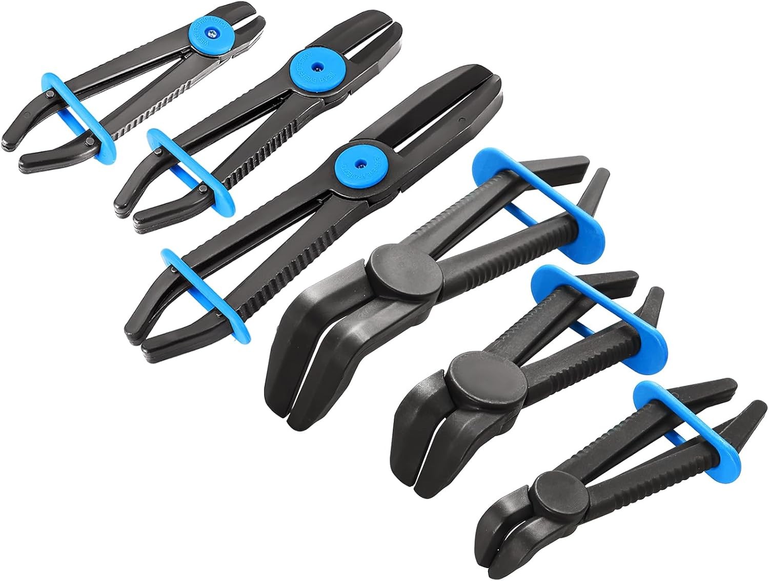 ATPEAM Hose Clamp Pliers Set - 6 PCS 3pcs Straight + 90° Angled