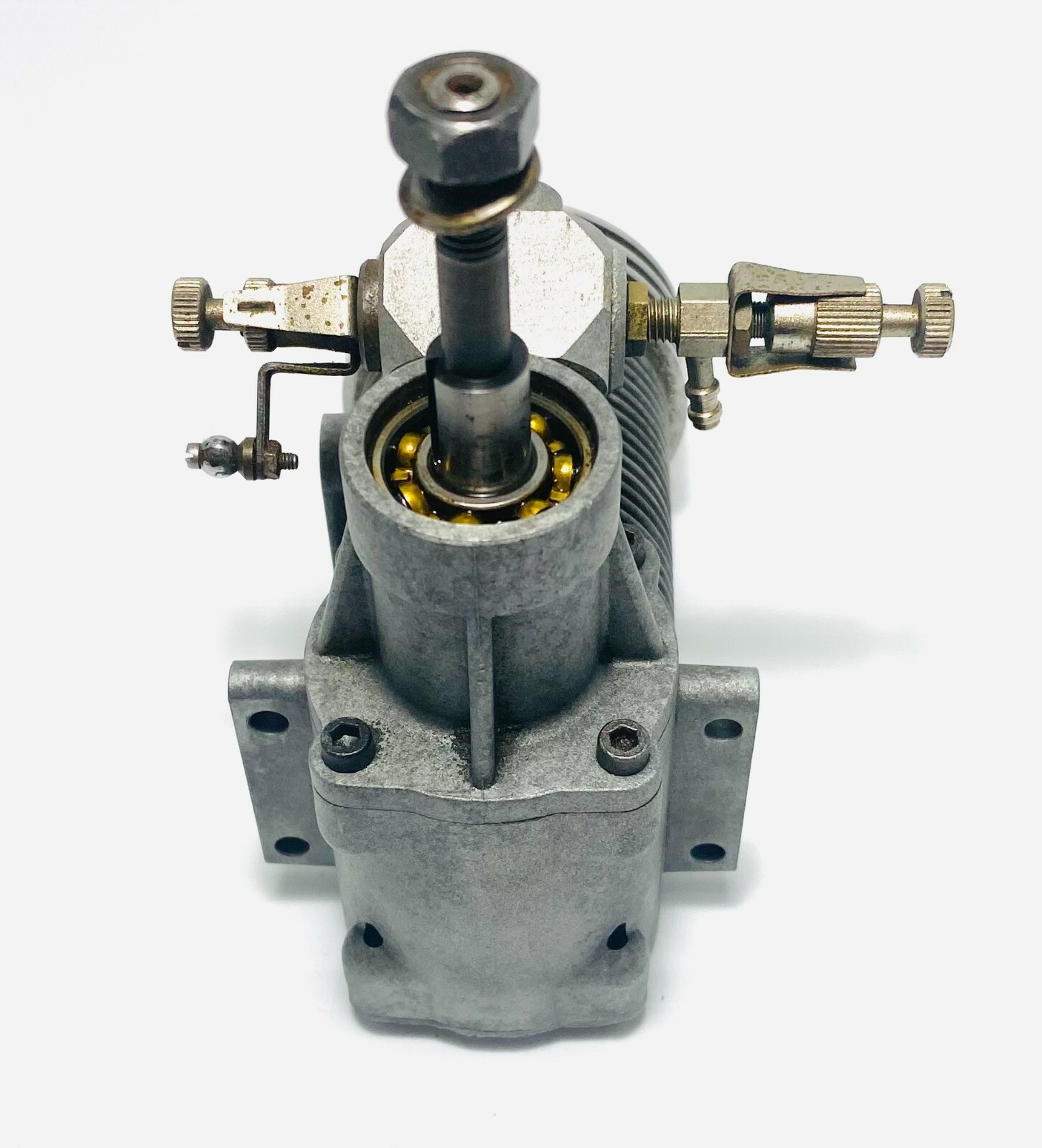 Webra 61 Speed Heli Engine Vintage w/ Dynamix Carb.