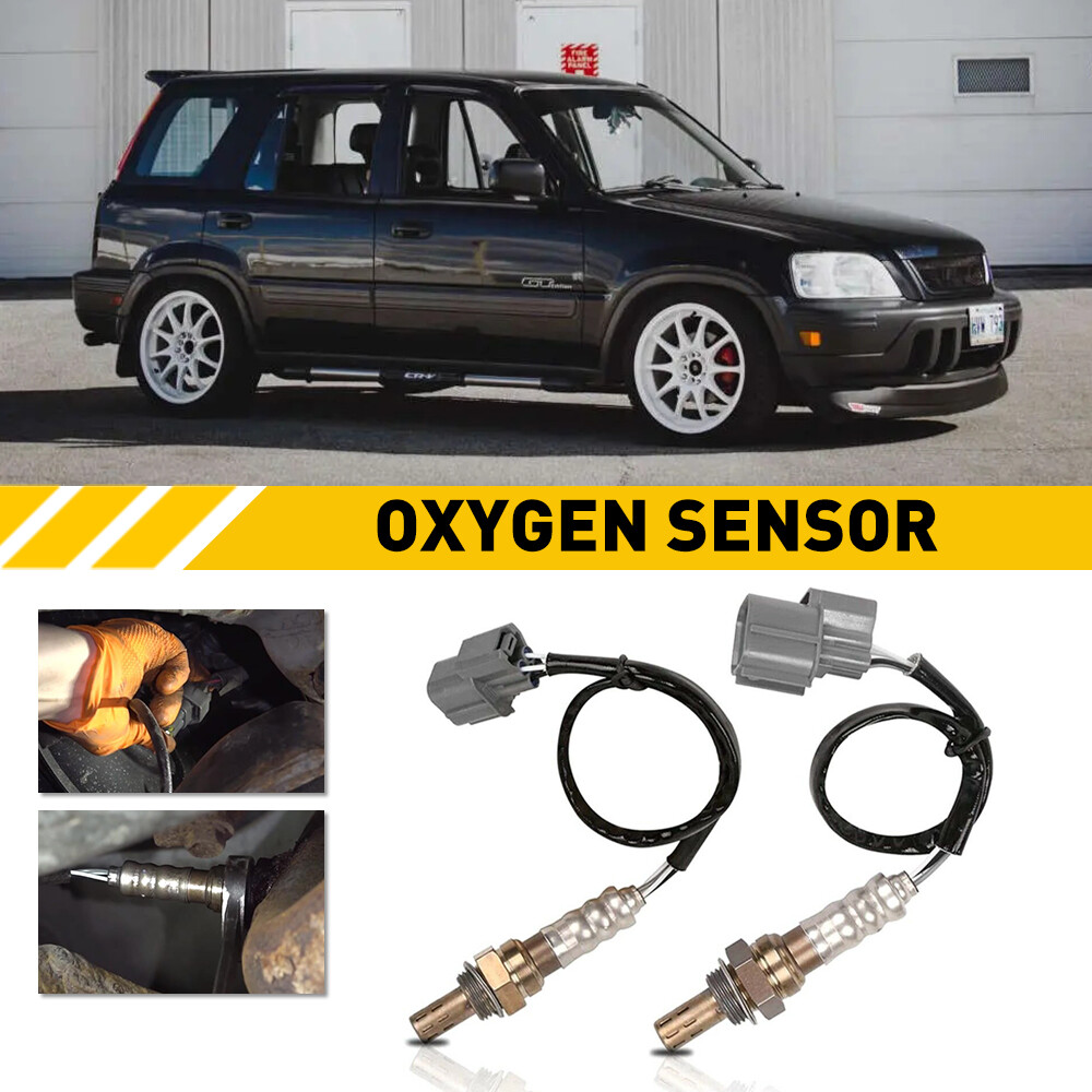 2pcs for 1997-2001 Honda CR-V 2.0L Upstream Downstream Oxygen Sensor O2 02