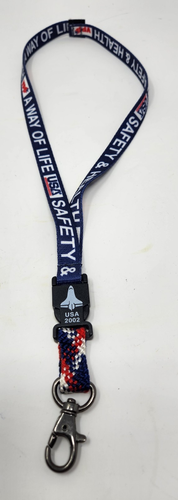 USA United Space Alliance VPP Space Shuttle Employee  ID Ident Lanyard NASA