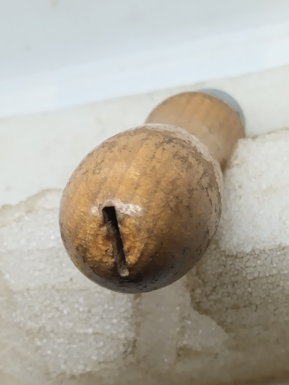 Worldwide 102 Wood Handled Pad Handle Keyhole Hack Hack Key Hole Carpenter Tool