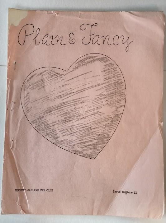 The Official Beverly Garland Club Presents Plain and Fancy Issue #11 Fanzine
