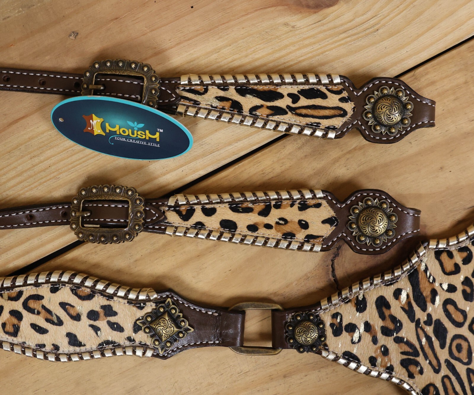 Headstall & Breast Collar Tack Set for Horse