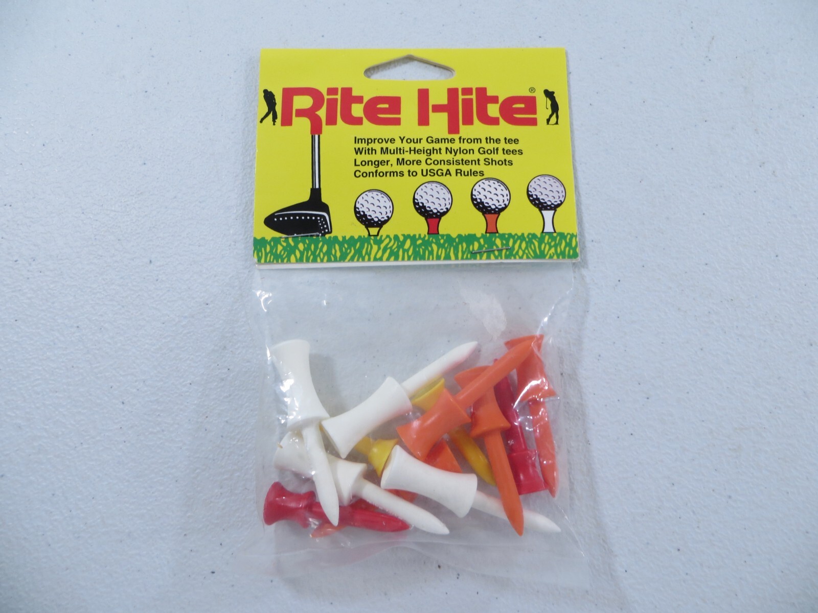 Vintage Rite Hite Multi-Height Golf Tees USGA NEW SEALED