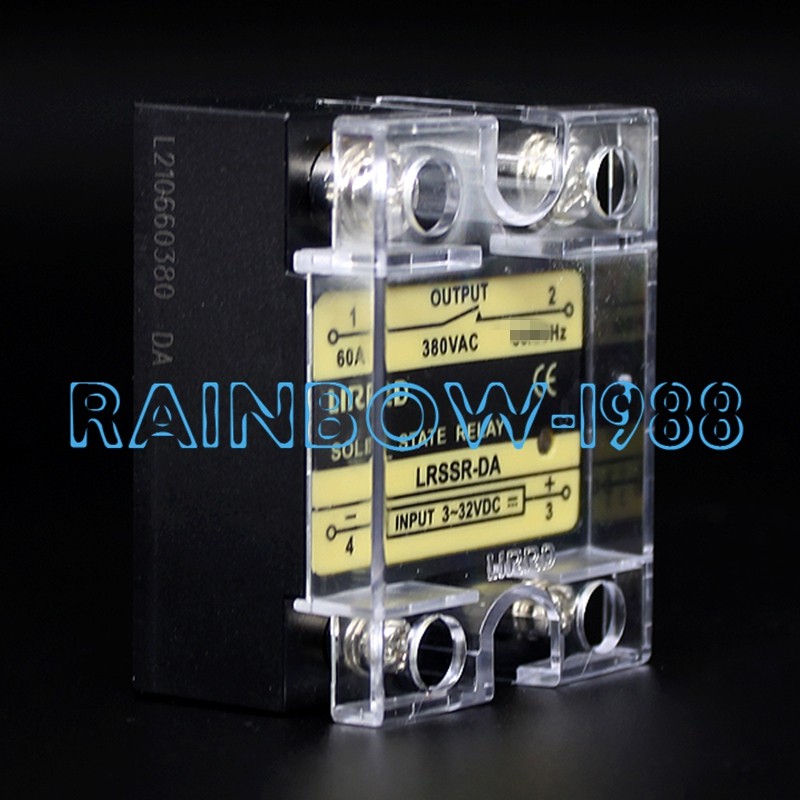 FOR LIRRD Solid State Relay LRSSR-DA 60A DC Control AC 3-32VDC 50Hz