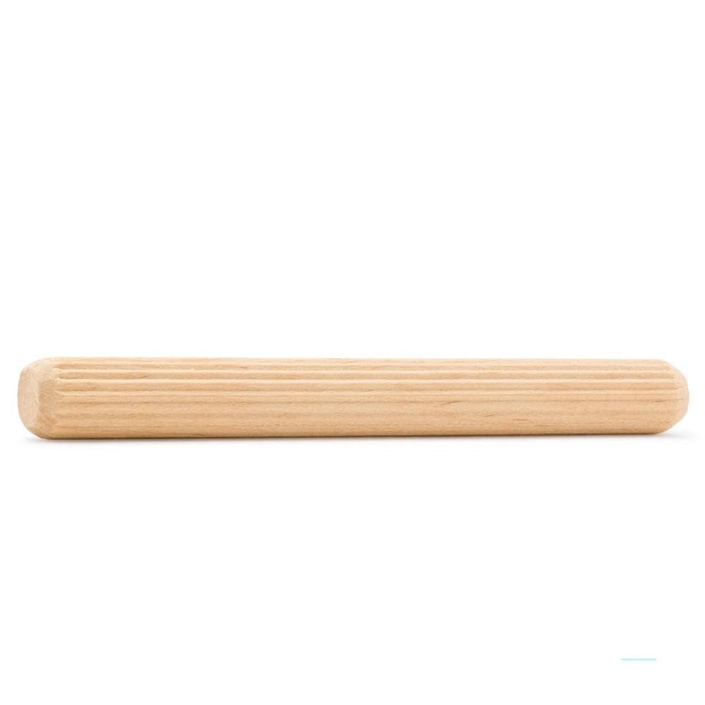 50 PCS 1/4x21/2 Inch Fluted Wood Dowel Pins For Furniture Cabinetry Craft
