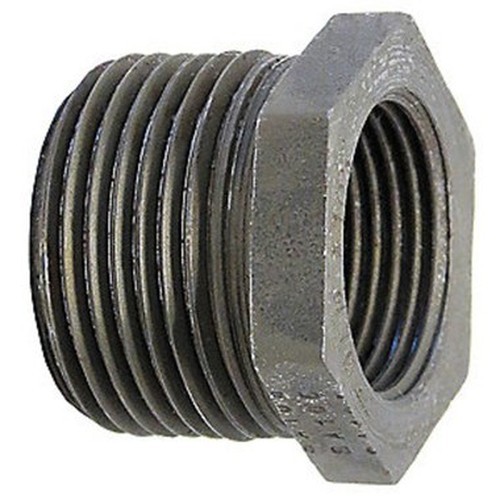 PHOENIX FORGE 12203103 Bushing 3/8" x 1/4" Carbon Steel 6000 lb Hex Head Thread