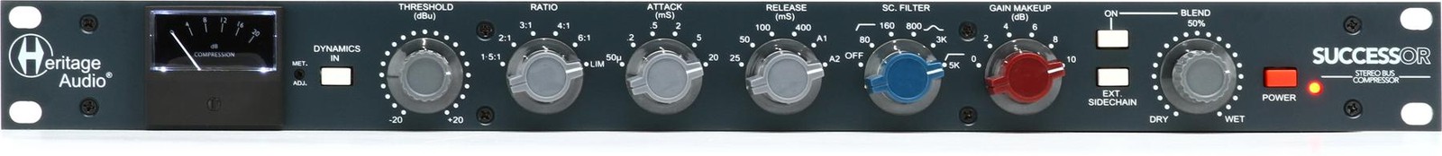 Heritage Audio SUCCESSOR Stereo Bus Compressor