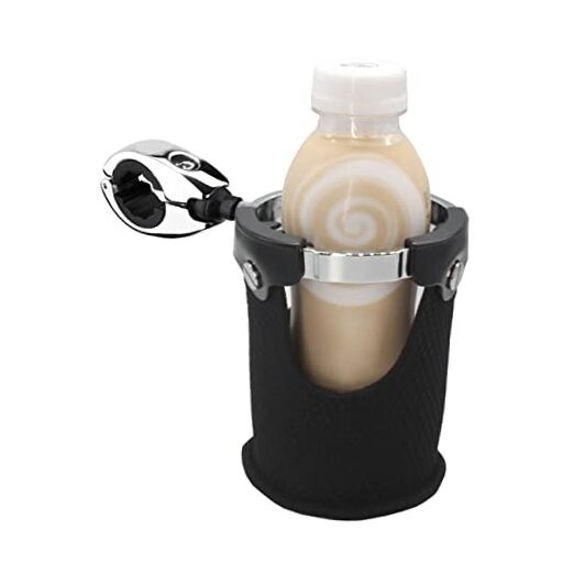 Motorcycle Cup Holder, Drink Holder for, ATV, Bike, Cup Holder Fits Handlebar
