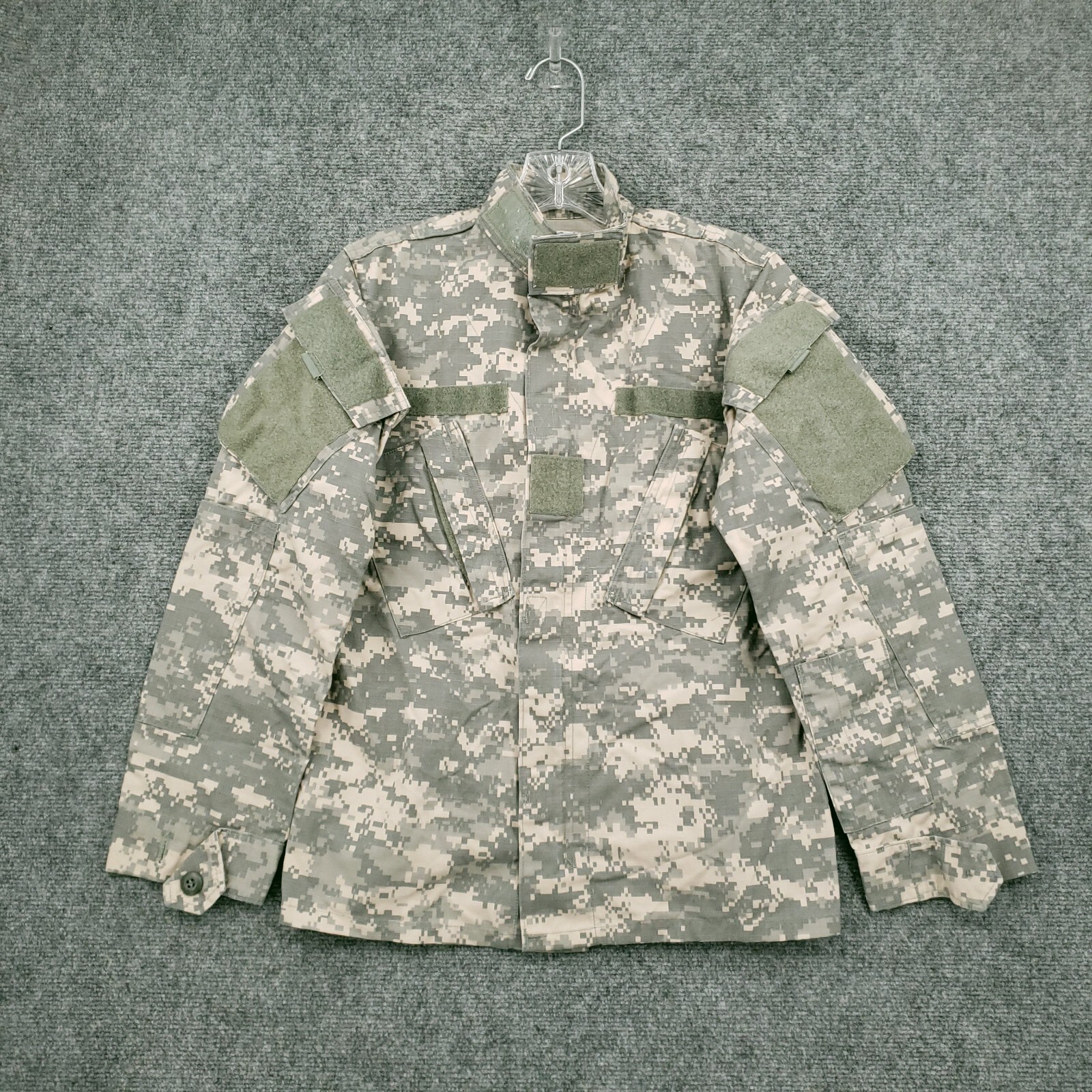 US Army Jacket Men XS 30-Short Green Coat Camo Alternate Combat Military Uniform