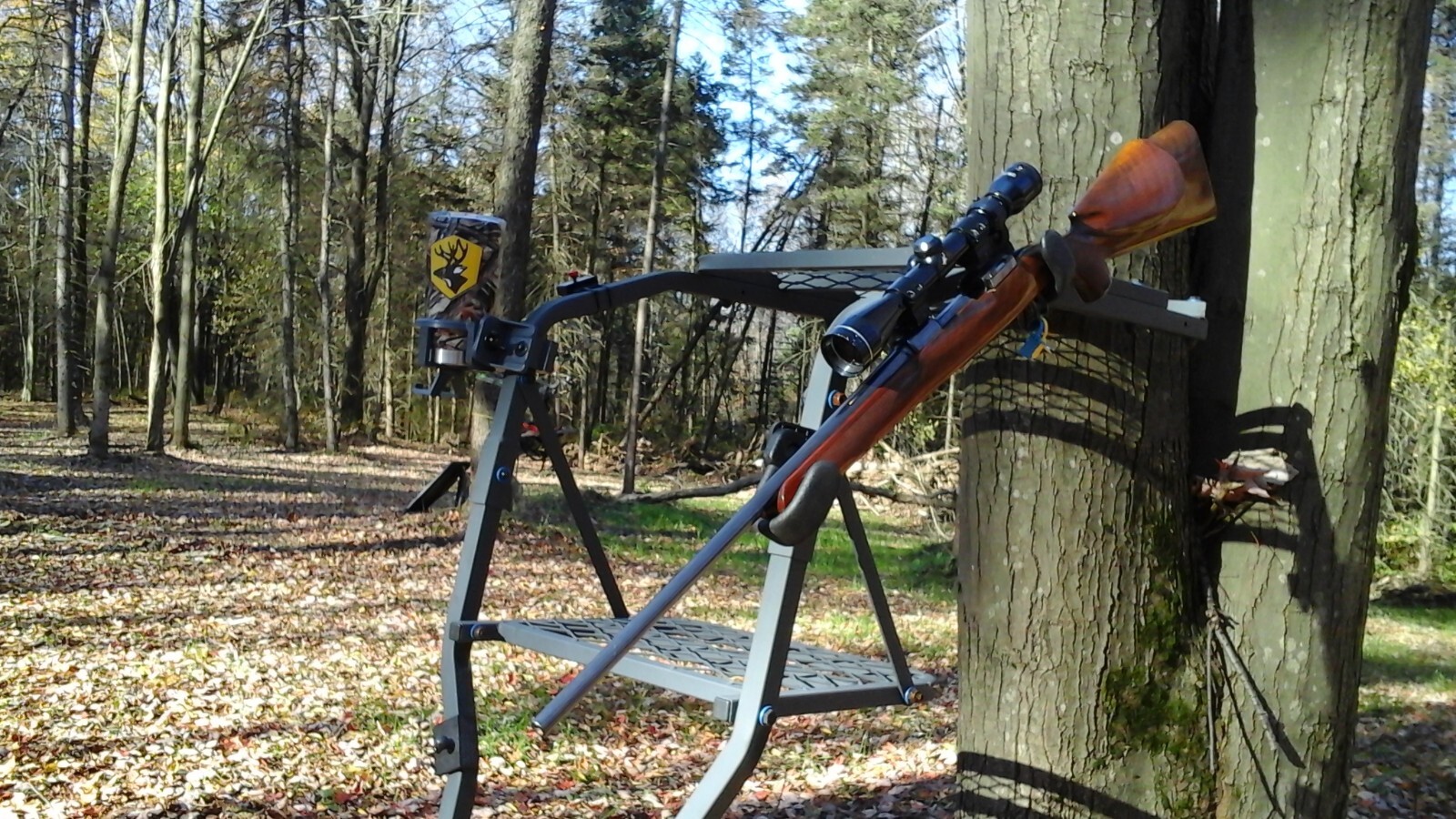 Tree Stand Gun Holders
