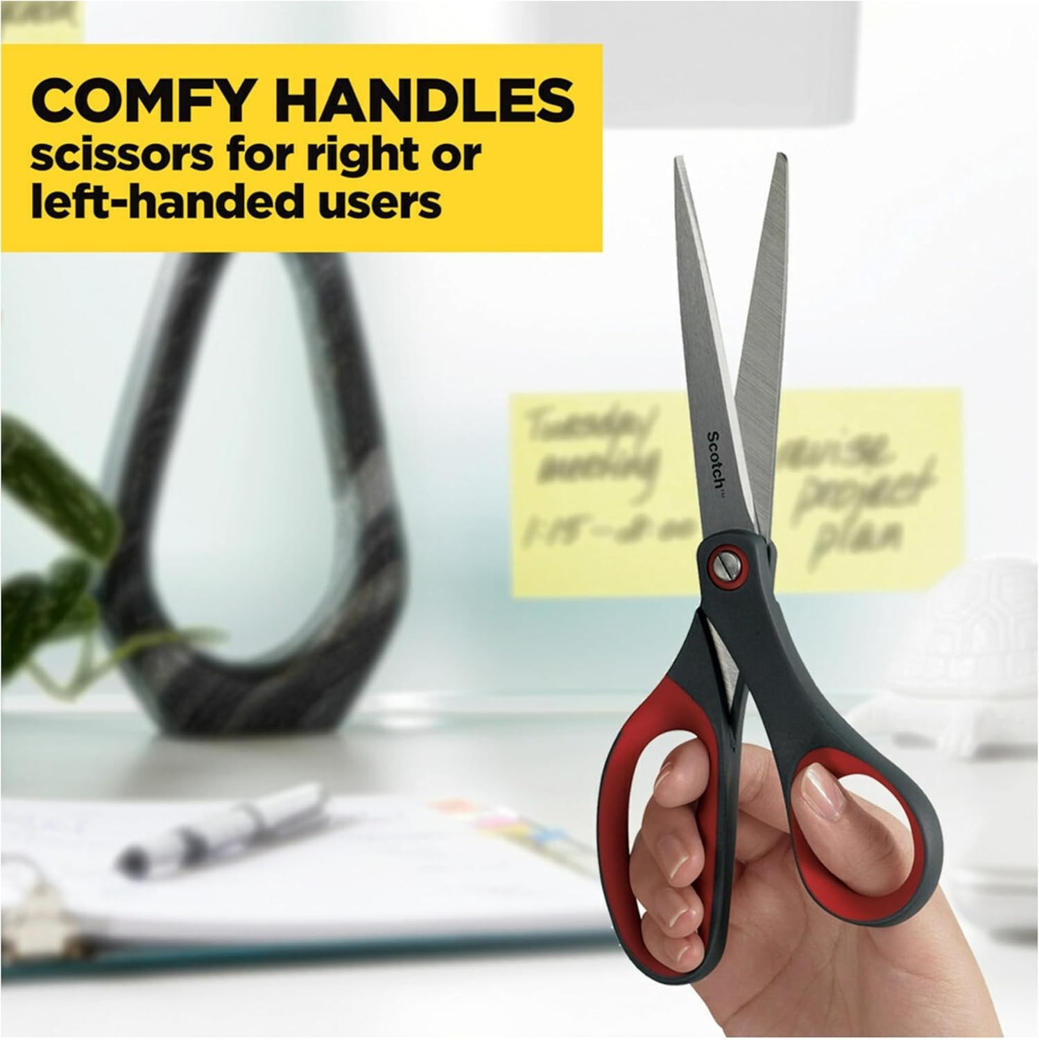 Scotch 8" Precision Scissors, Great for Everyday Use (Model 1448)