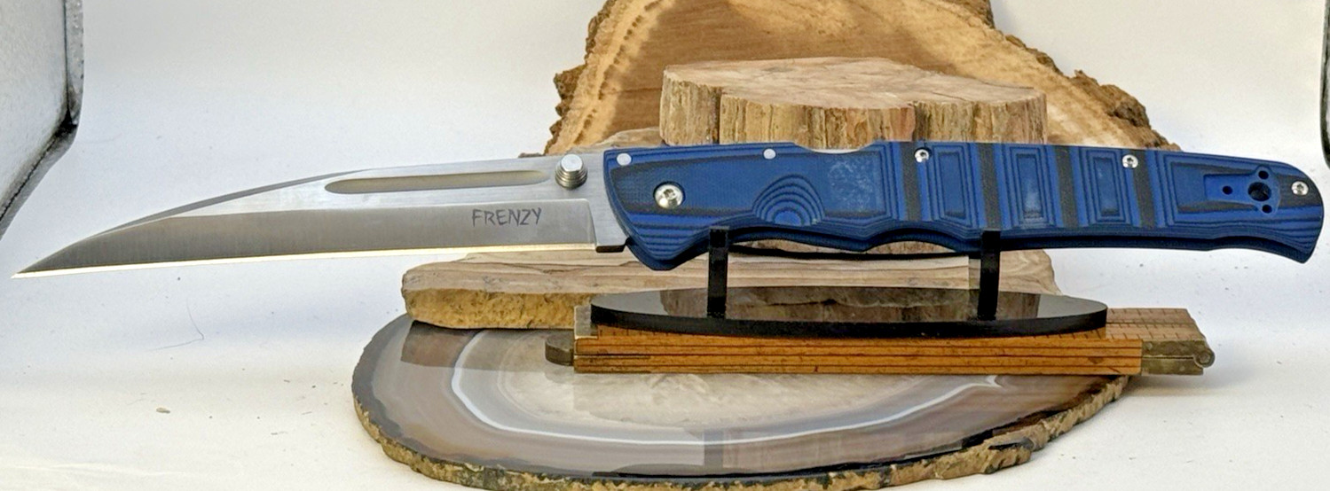 COLD STEEL Frenzy II 5.5" S35VN Razor-Sharp Blade 6.75" G-10 Handle Everyday