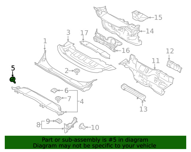 Genuine Ford Engine Control Module (ECM) Bolt W712781-S442
