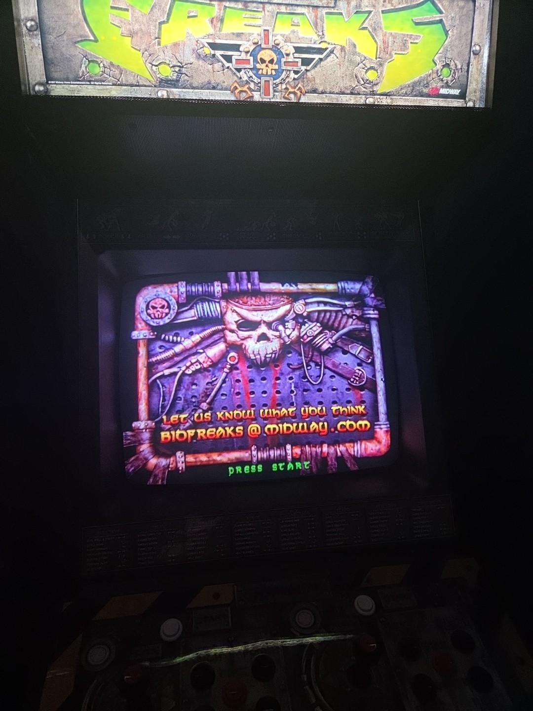 Bio Freaks Arcade Prototype Game By Midway