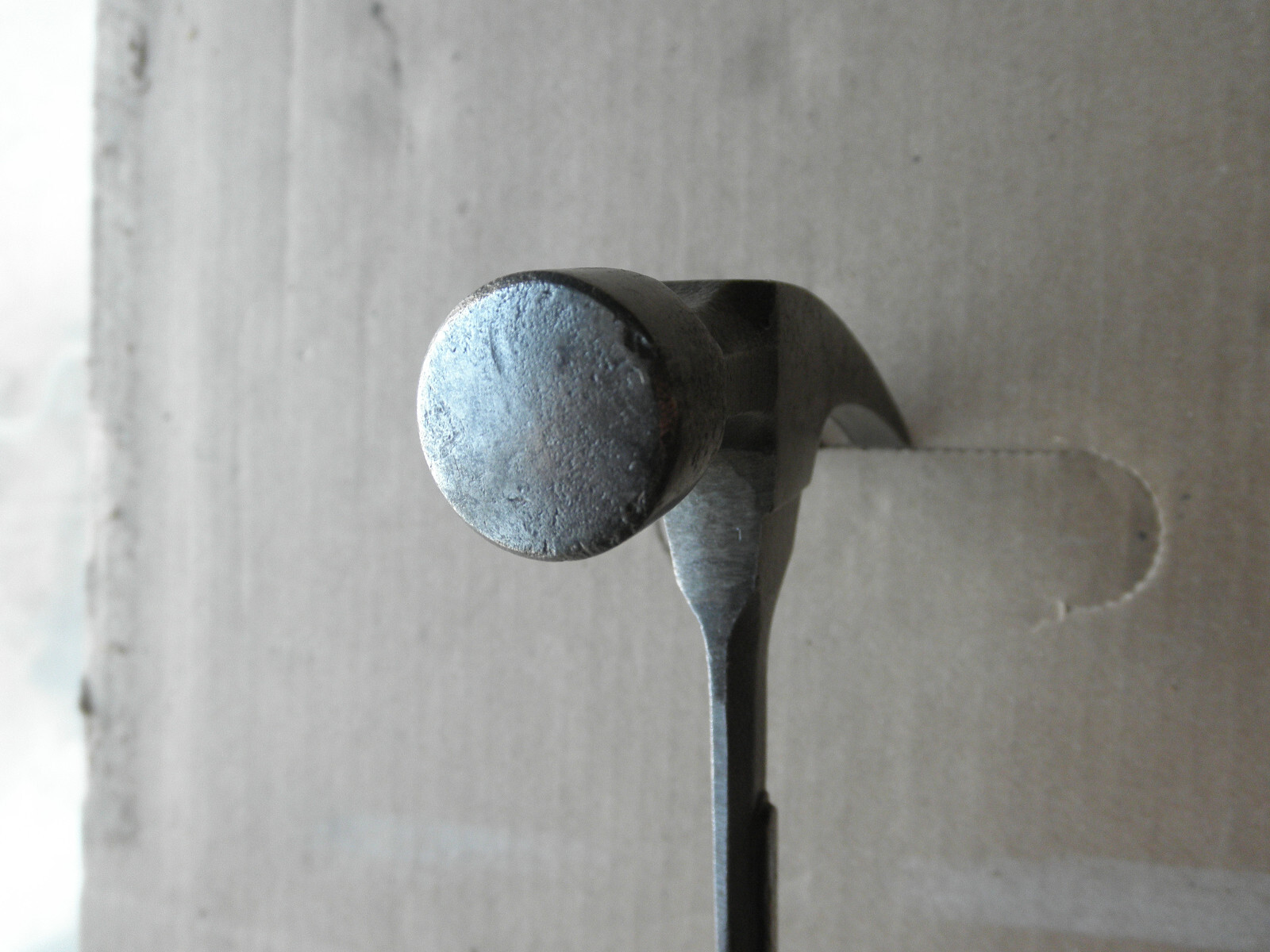 Vintage CRAFTSMAN Leather Handle Raised Logo Hammer