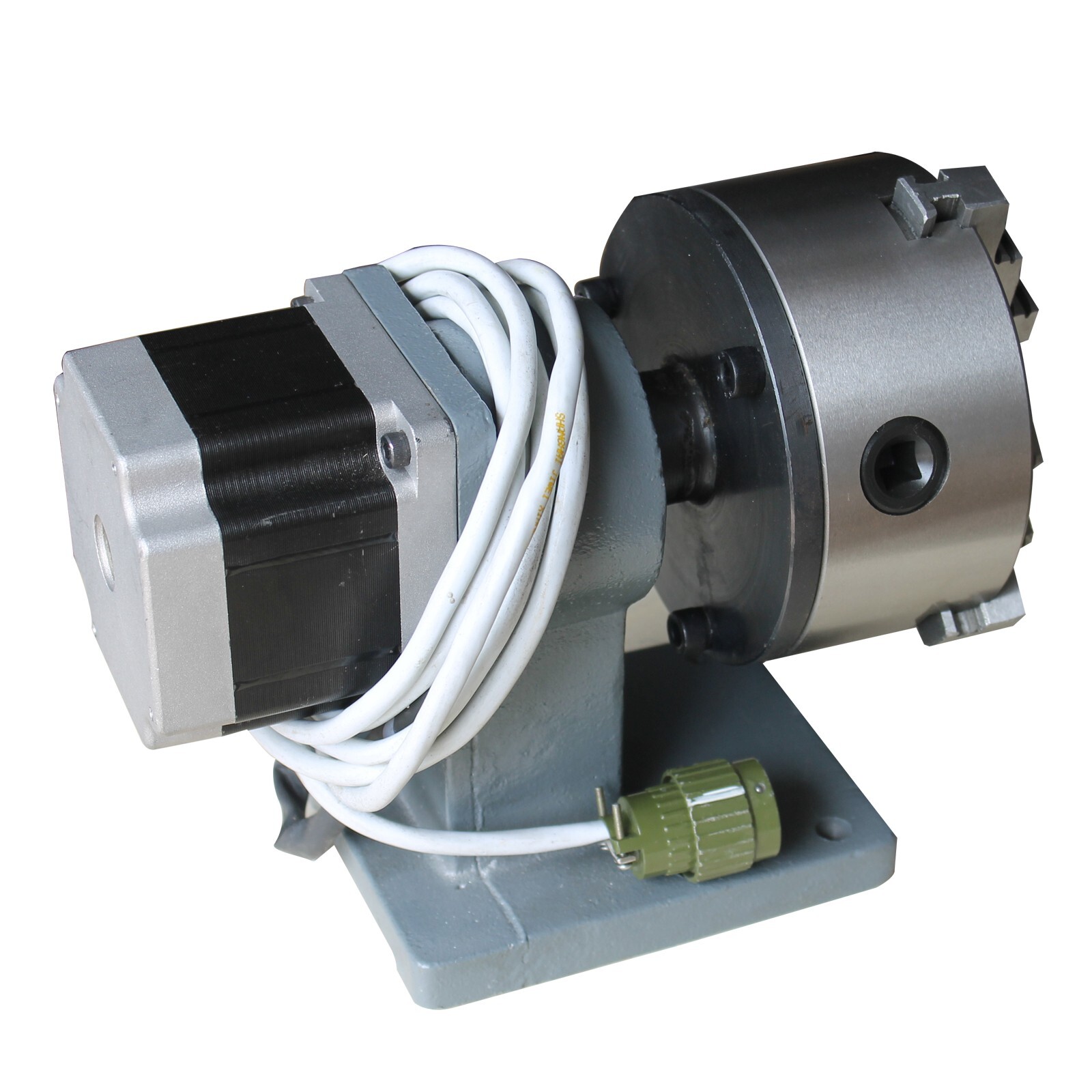 110V Pneumatic Marking Machine Dot Peen for Surface Marking+Extra Rotation Axis