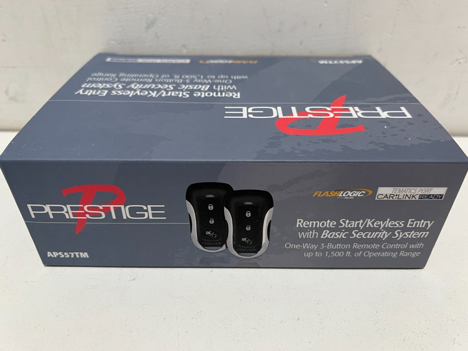 Prestige APS57TM One-Way Remote Start & Keyless Entry System Brand New Complete
