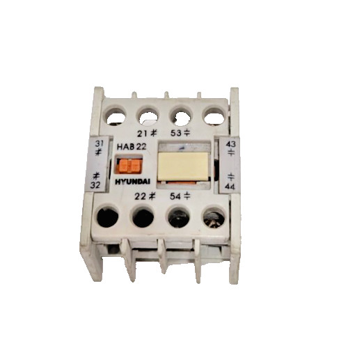 *New no box* HYUNDAI ELECTRIC HAB 22NR / HAB 22 AUXILIARY CONTACT