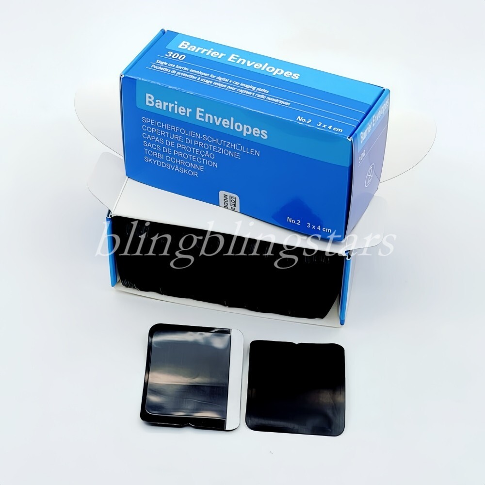Barrier Envelope Phosphor Plate Dental Digital Sensor X-Ray Size 2 Imaging Plate