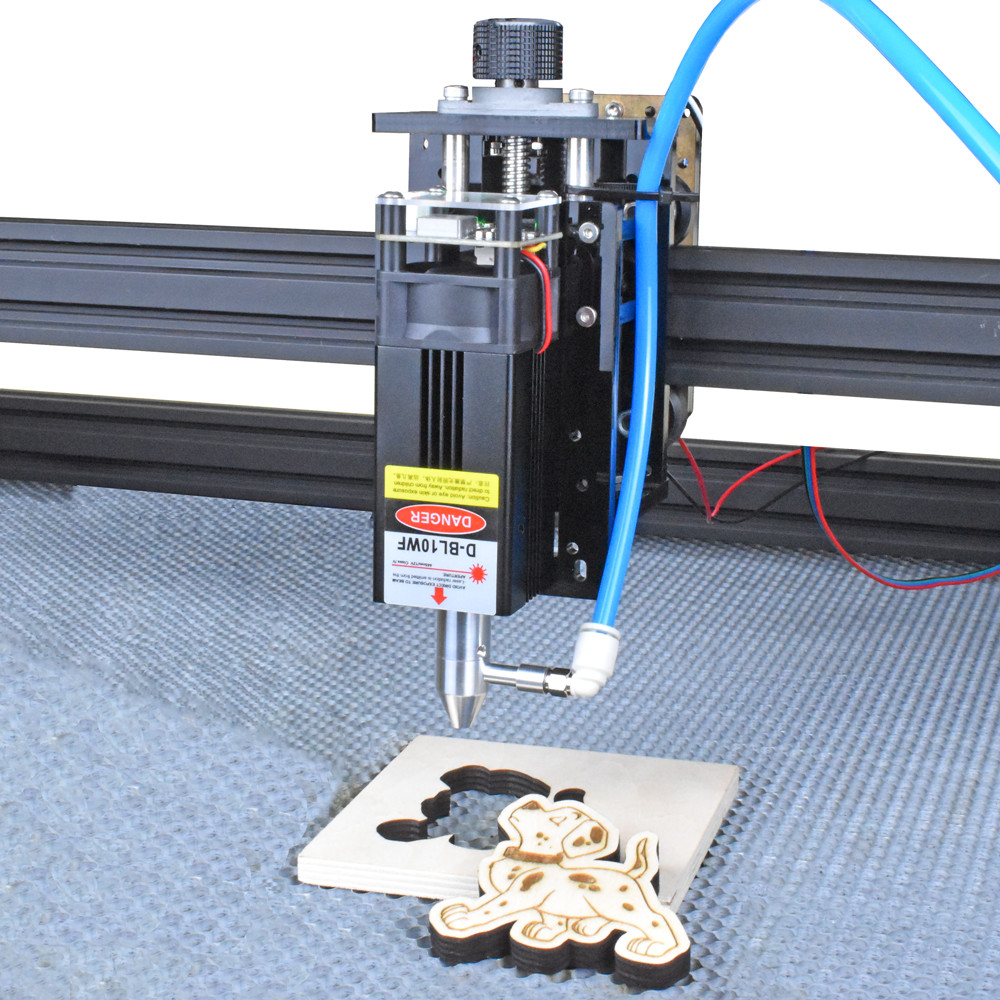 80W Laser Module Head with Air Assist for CNC Engraving Cutting Machine DIY Tool