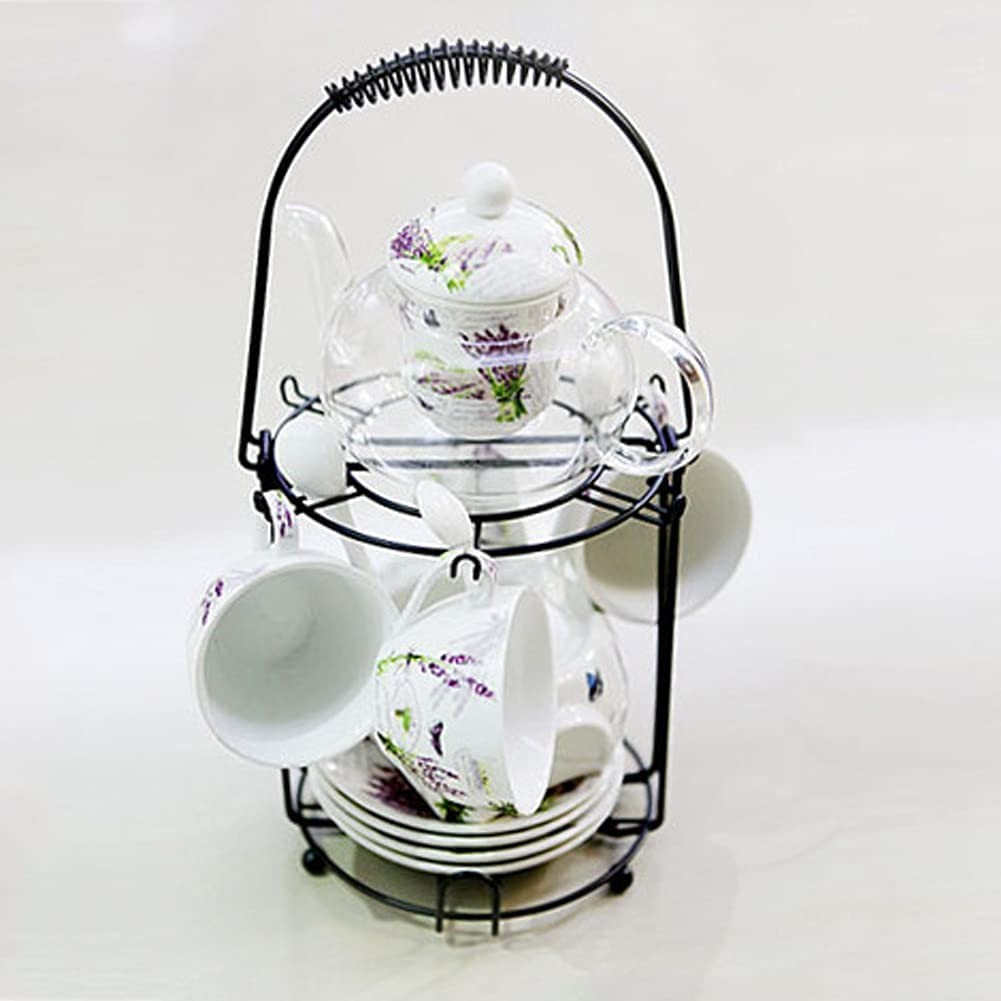 YY YEARCHY Coffee Cup Stand Holder Display Stand Mug Tea Rack Cup and Saucer Cou