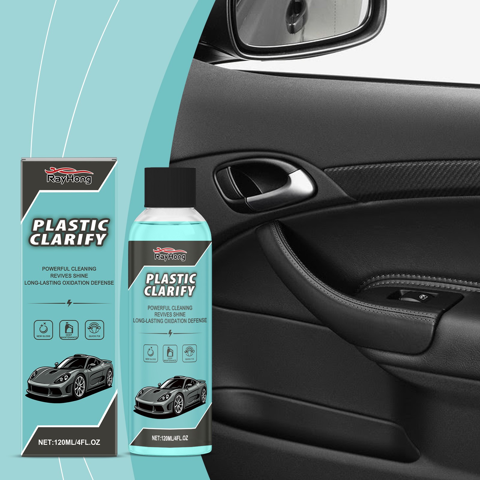 Rayg Automotive Plastic Finishing Ant Interior Cleaning