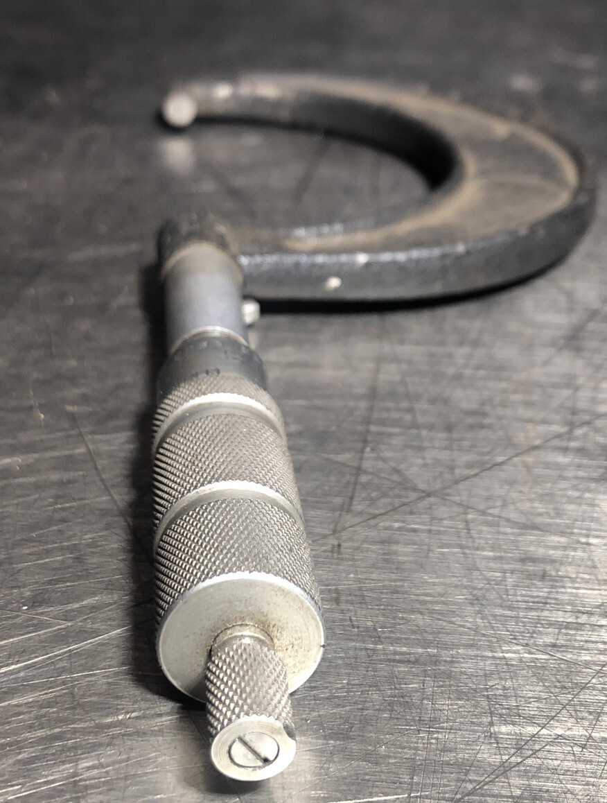 Central Tool Co. Outside Micrometer Caliper 2" - 3" Opening - FREE SHIPPING