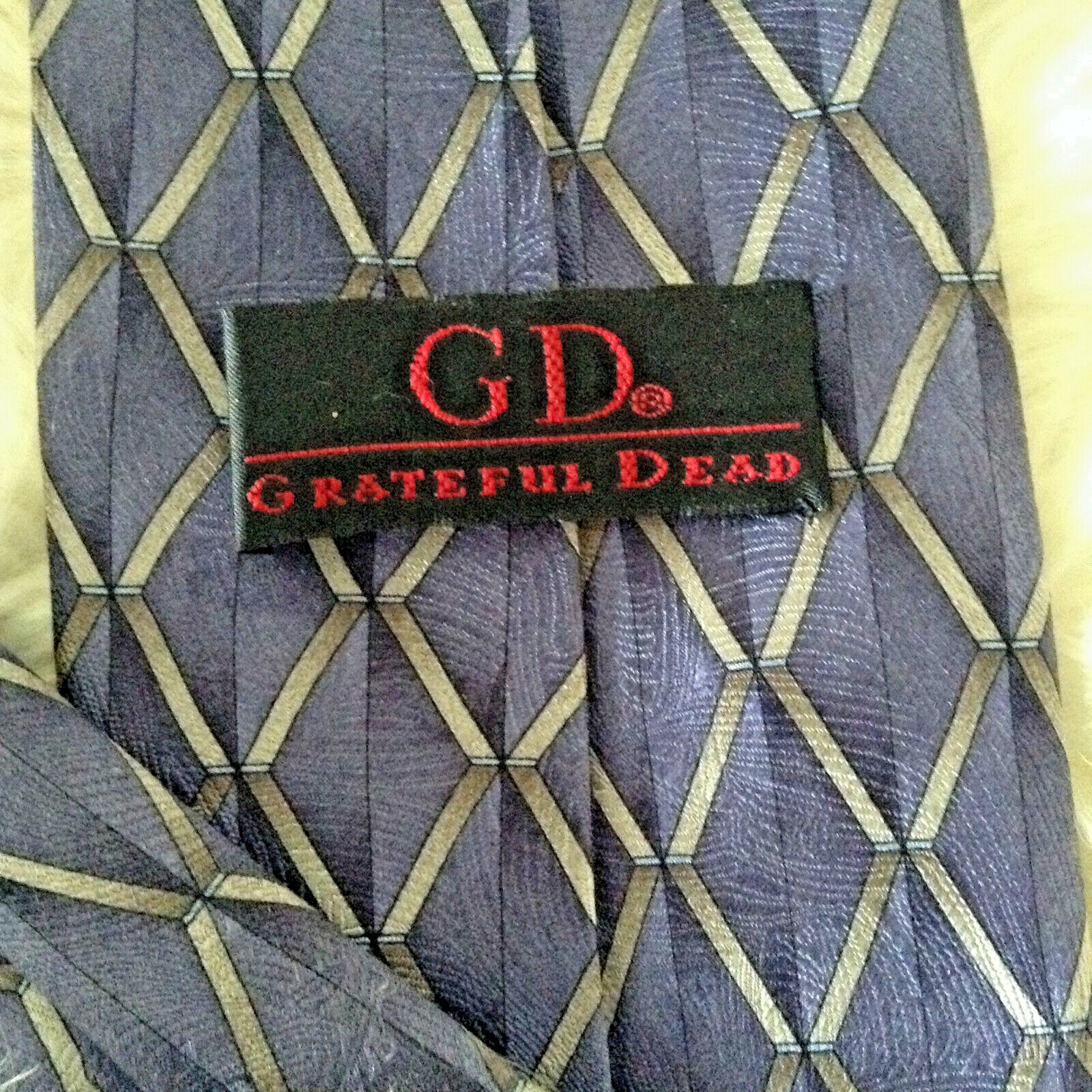 Authentic Rare Grateful Dead Statuesque Seventeenth Set Men's 100% Silk Tie