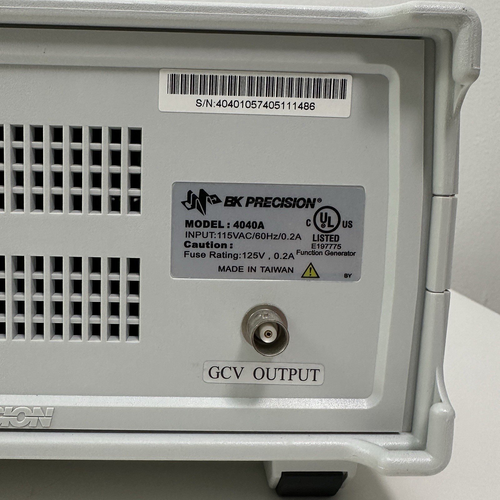 Bk Precision 4040A 20 MHz Sweep Function Generator / 30 Day Warranty