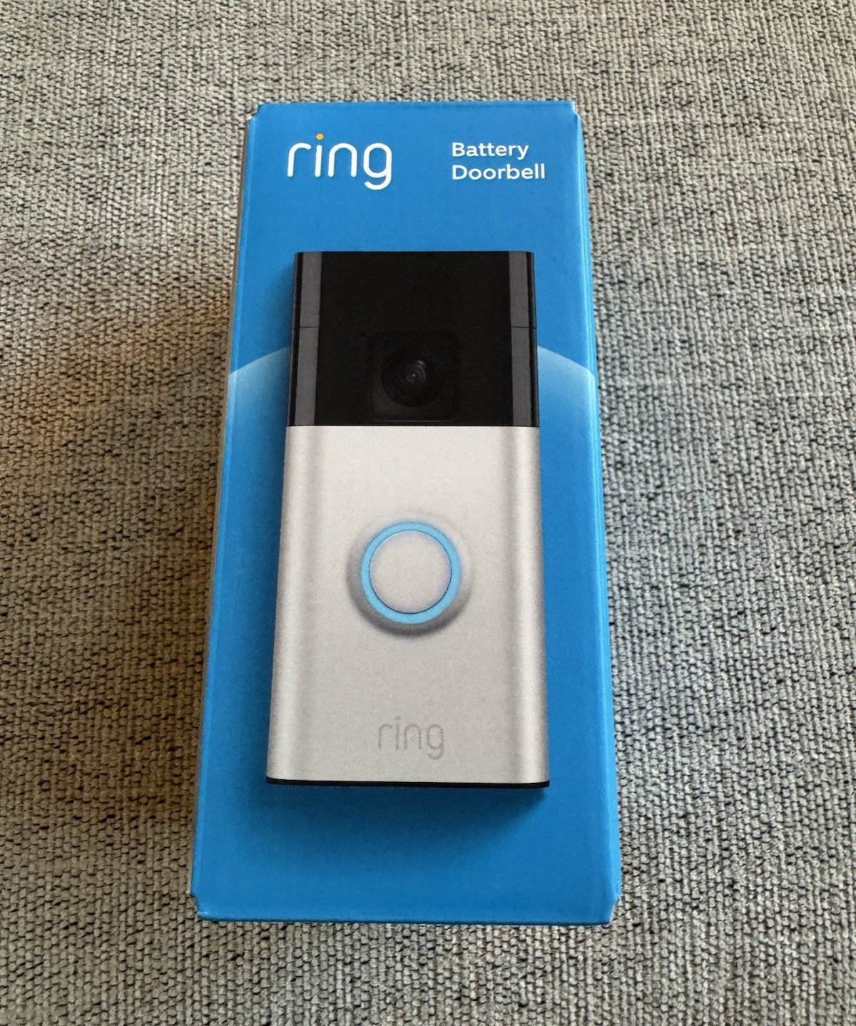 Ring Battery Doorbell Satin Nickel