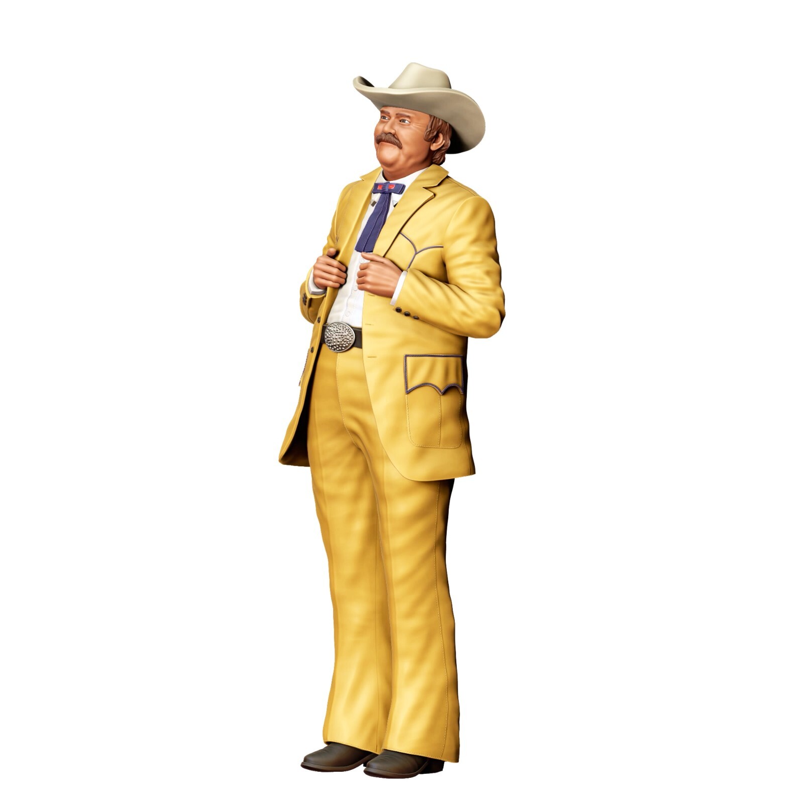 Smokey and the Bandit Figure Set Resin 3d printed Unpainted 7 Figures Model RR