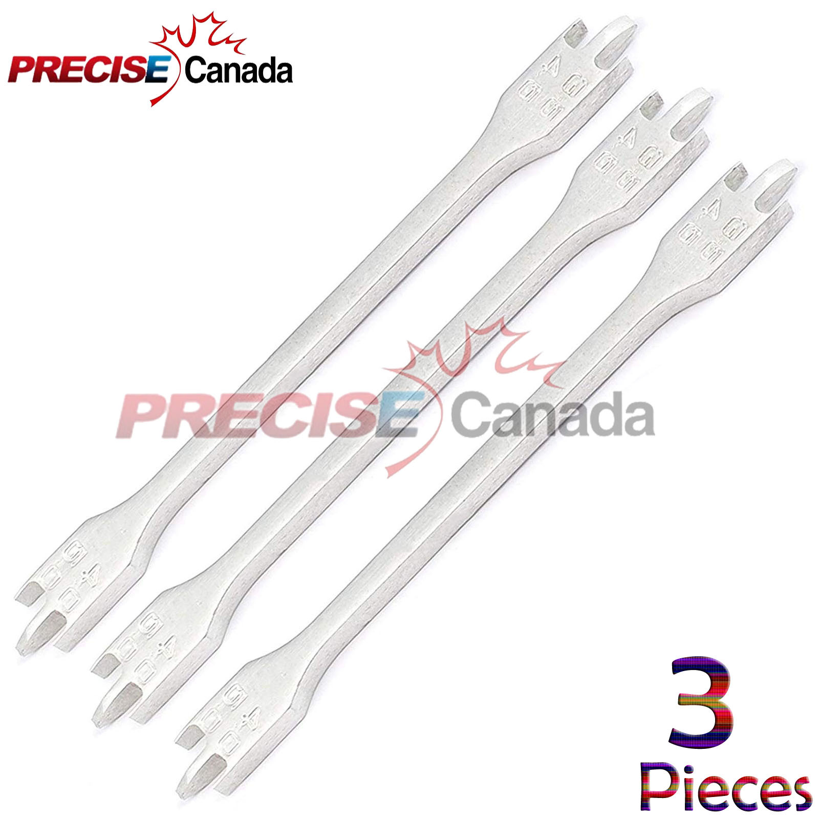 3 Pcs Bracket Height Gauge 018 Aluminium Dental Orthodontic Instruments