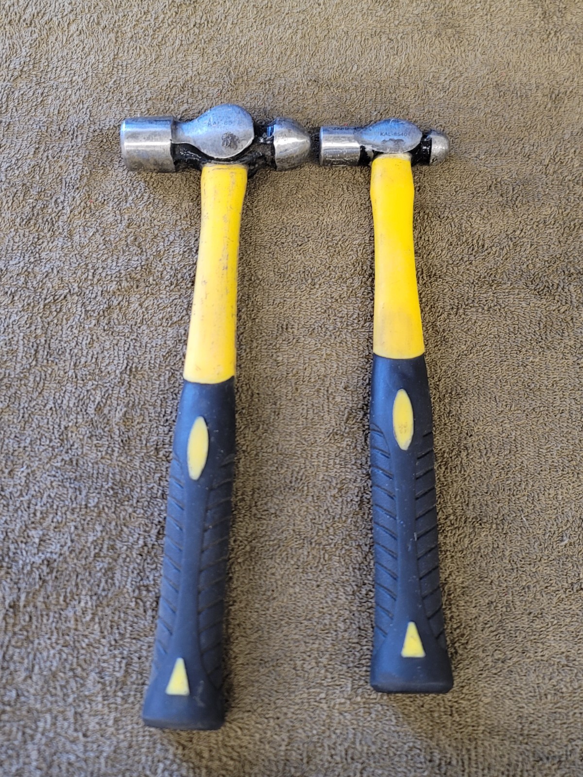2 KAL Tool Ball Peen Pein 4/12 oz Hammer 8540T 851