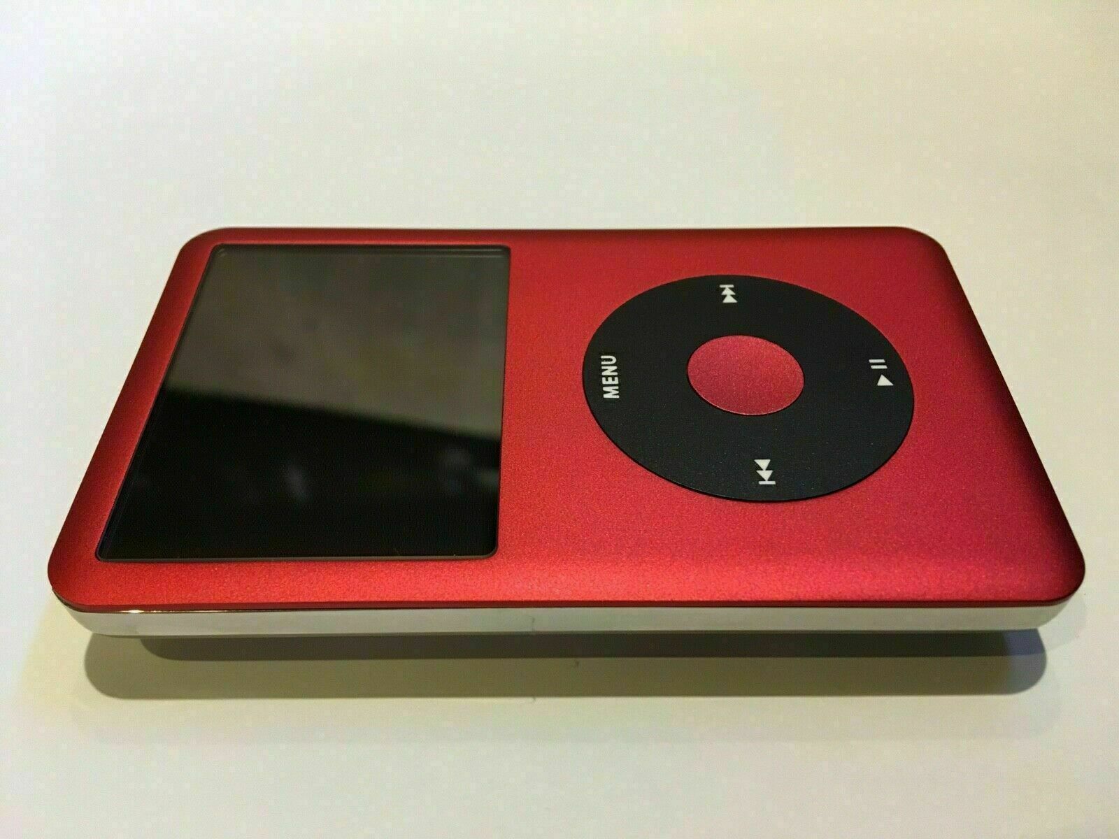 128GB Red iPod Classic 6th Generation - Upgraded with 2000mAh 120 Hour Battery