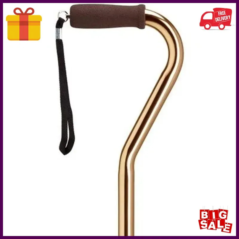 Ladies Adjustable Center Balance Offset Cane Bronze -Affordable Gift! Item #D...