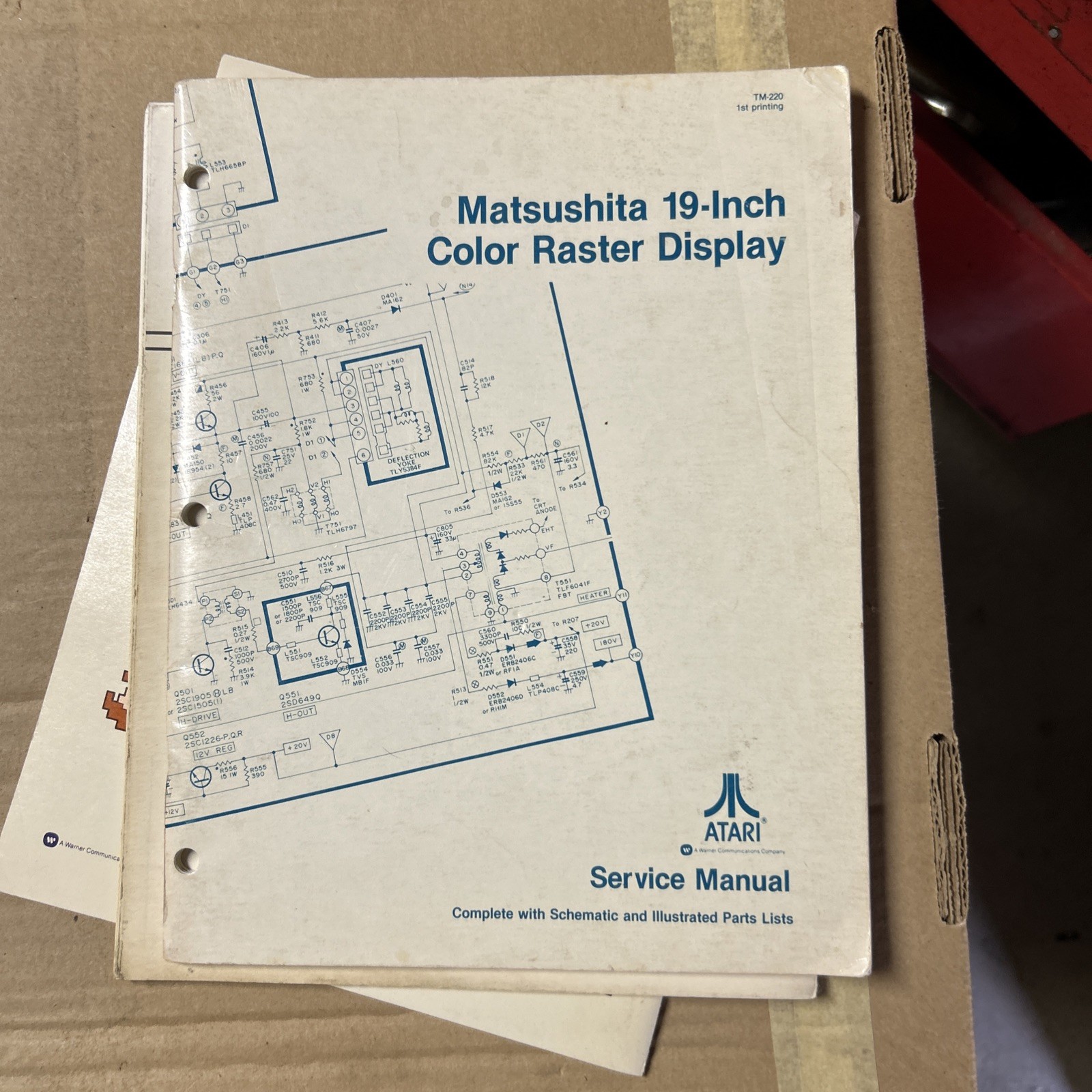 Original Kangaroo Set Atari manual ARCADE Video GAME owners manual