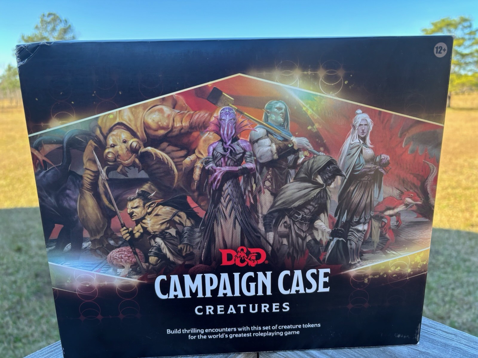 D&D Campaign Case Creatures Tokens Set – Box Damage – Complete & Unused