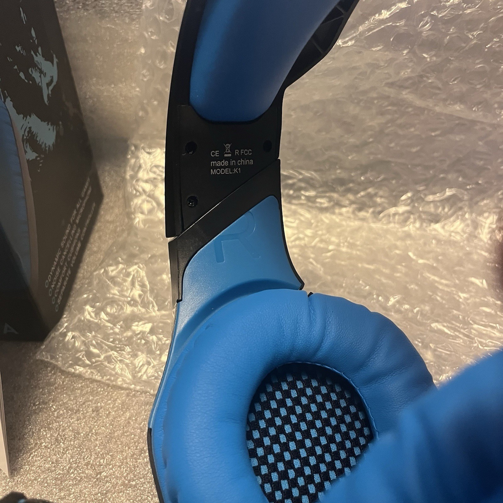 ONIKUMA K1-B PRO Gaming Headset New In Open Box Blue