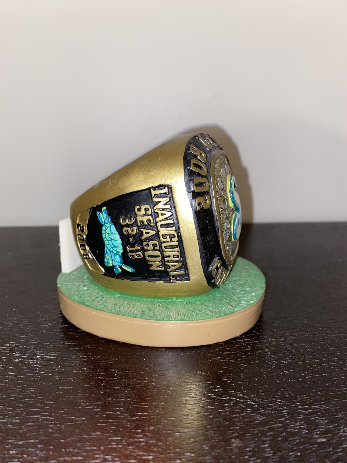 2008 League Champions Springfield Sliders Replica Oversized Ring Baseball IL