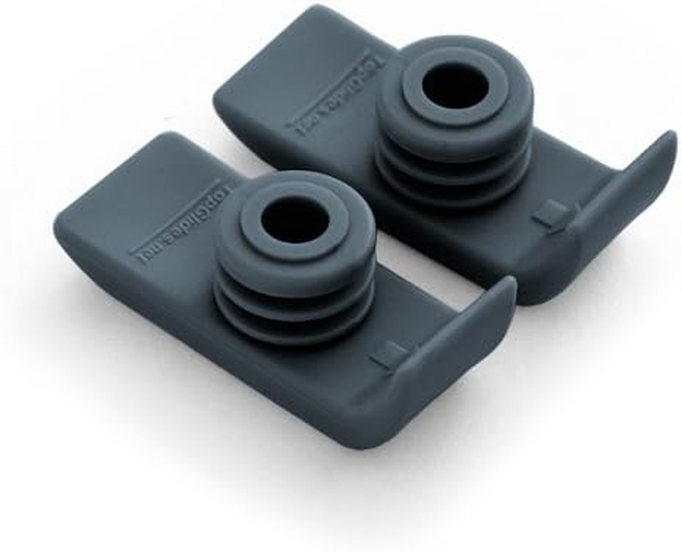 3-Pack: Walker Ski Glides for Invacare Walkers - 3 Pairs (Gray)