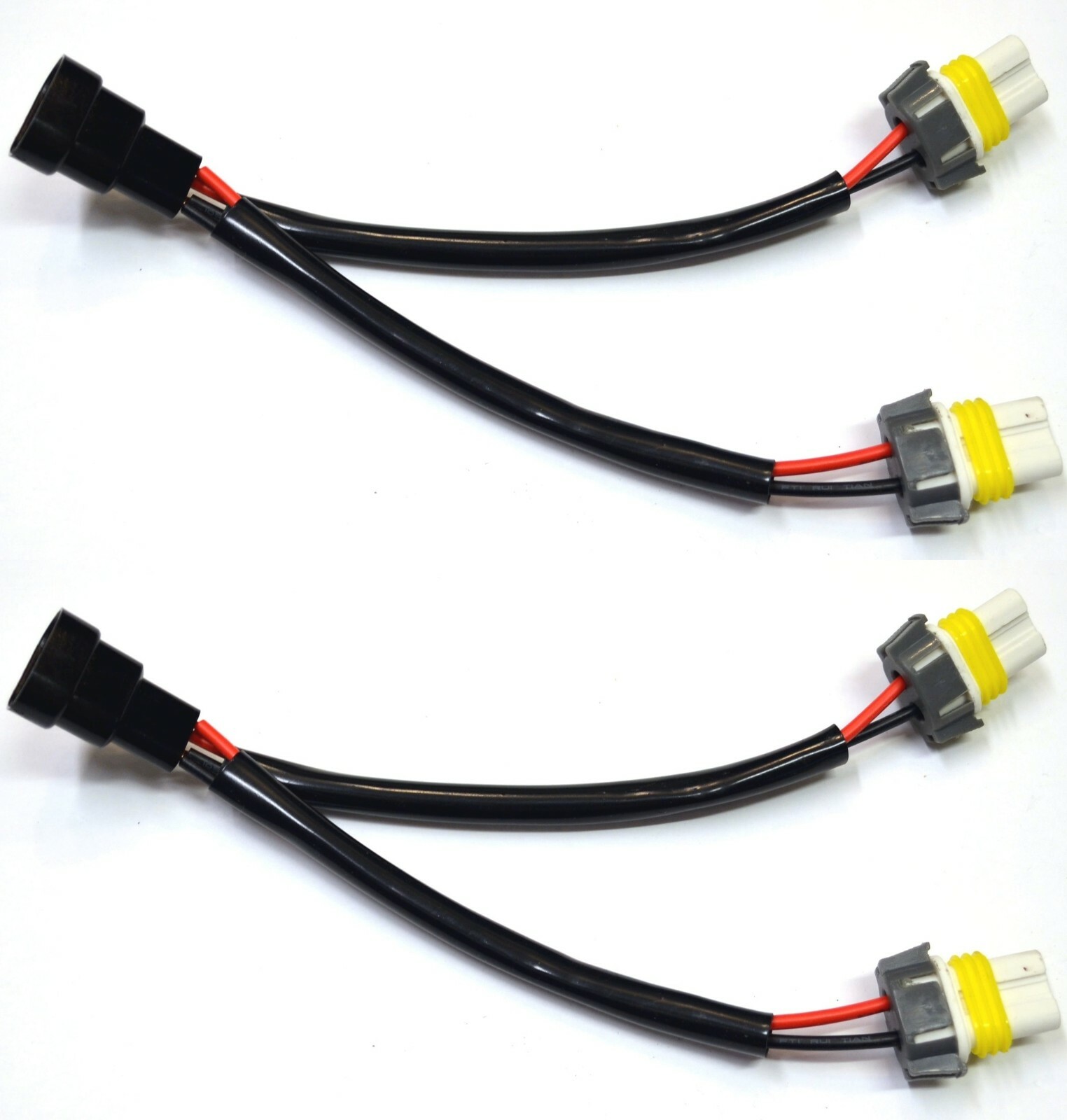 Splitter Wire Ceramic H10 9145 Two Harness Fog Light Replace Adapter Connector