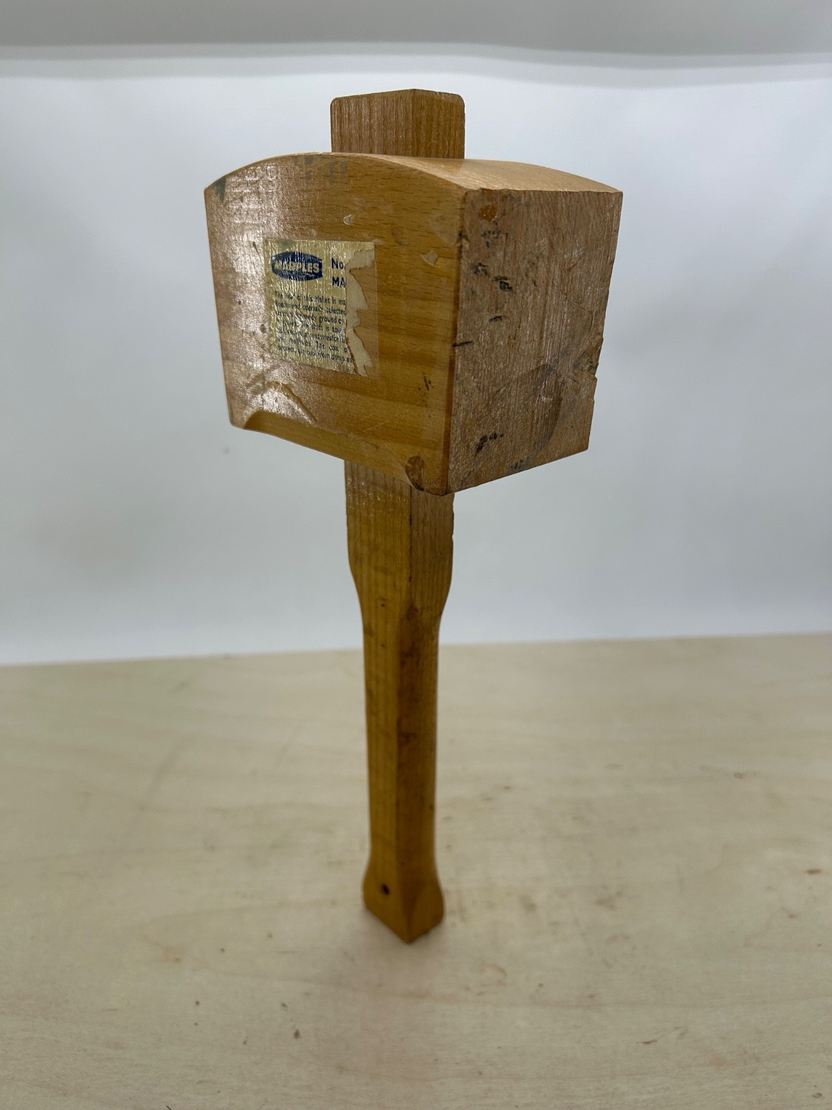 Marples England NO 7715 5"Beech wood mallet carpenters (6836)