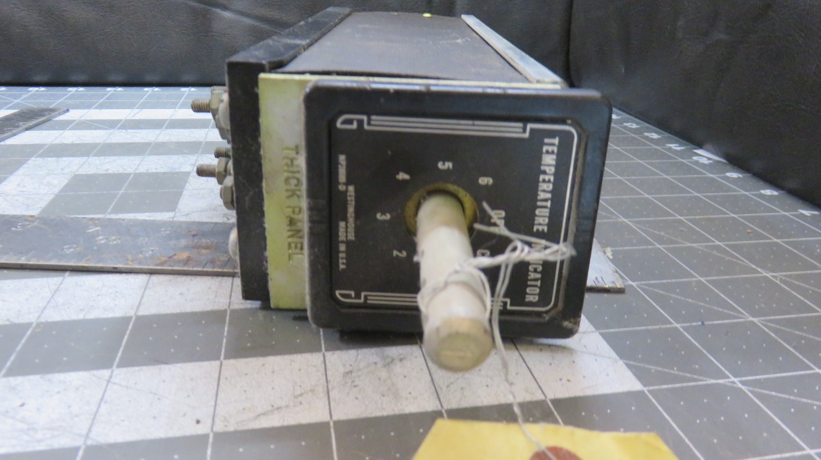 Westinghouse Type W 600V 20A Temperature Indicator Rotary Switch 1040765